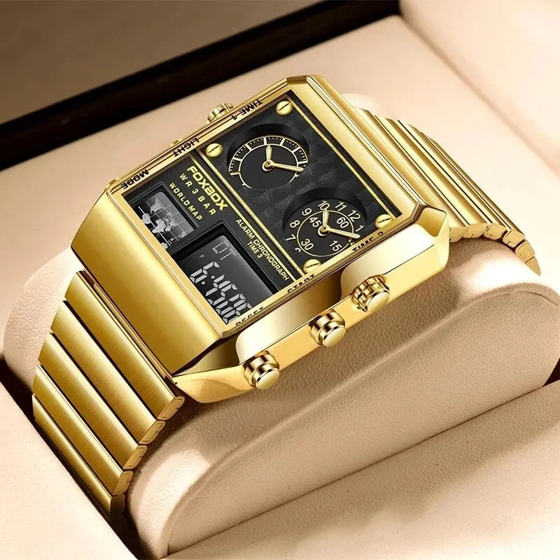 Montre de luxe multifonction pour hommes