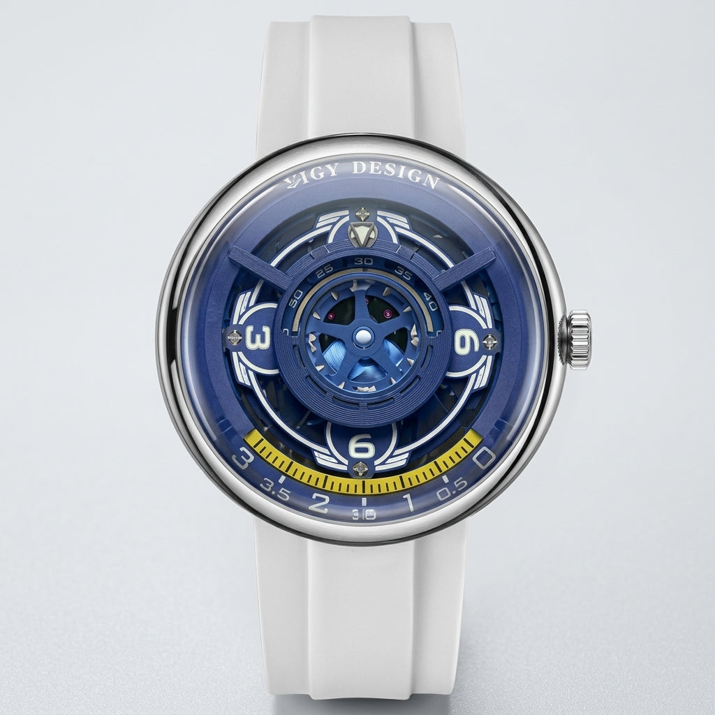 Montre Sportive Élégante avec Cadran Lumineux et Bracelet en Silicone Confortable pour Homme