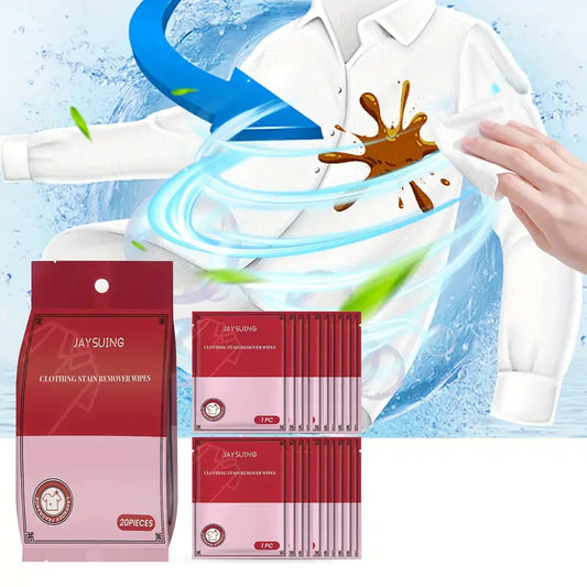 Lingettes humides détachantes portable pour vêtements 9127