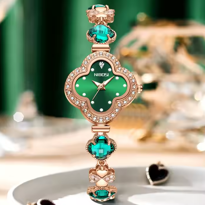 Montre de luxe en acier inoxydable pour femmes 6287