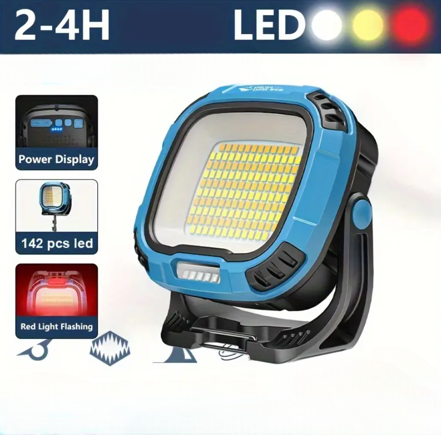 Lampe Carrée Portable Rechargeable