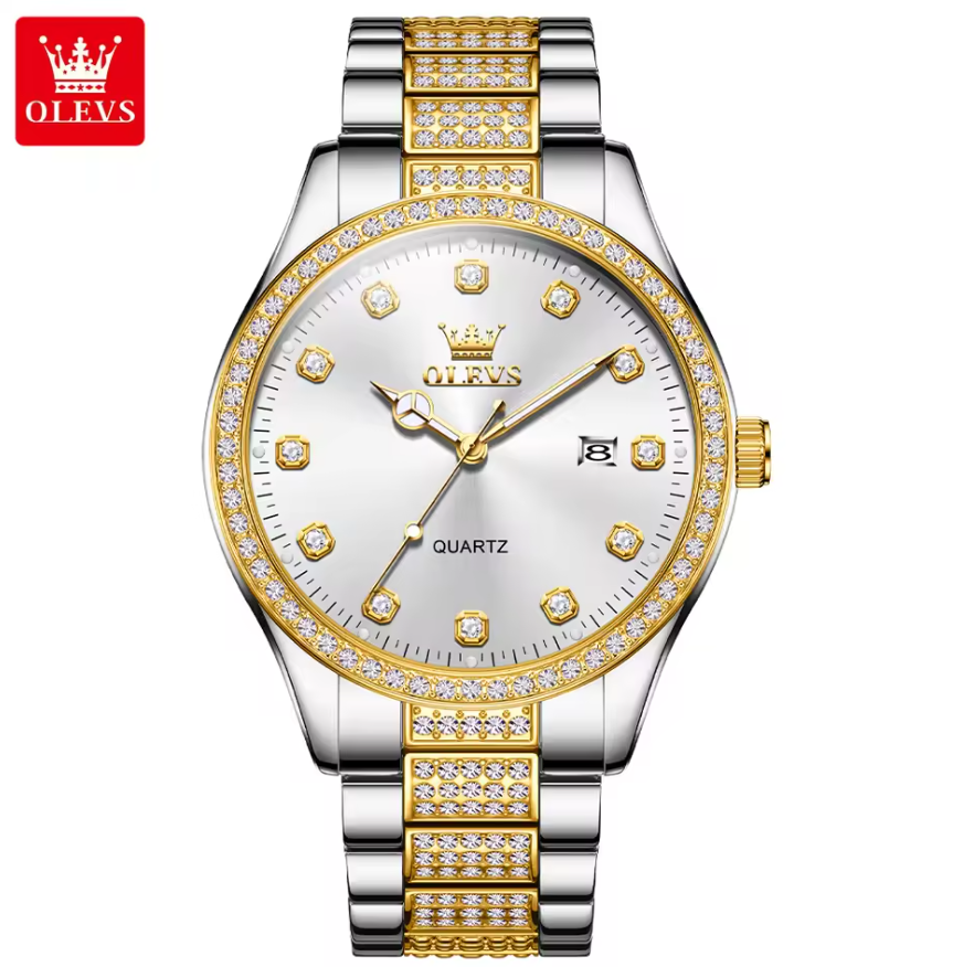 Montre de Luxe en Acier Inoxydable