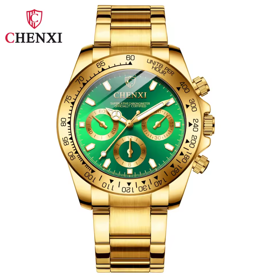 Montre de Luxe Dorée Élégante (Copy)