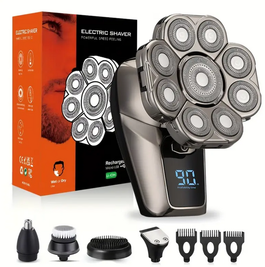 Rasoir Tranchant à Têtes Interchangeables