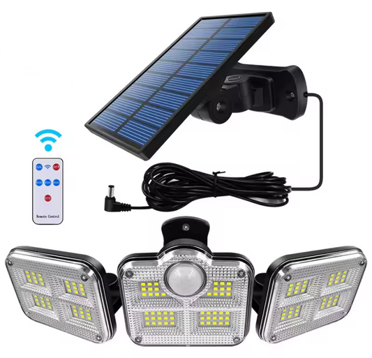 Lumière LED Solaire avec Capteur de Mouvement