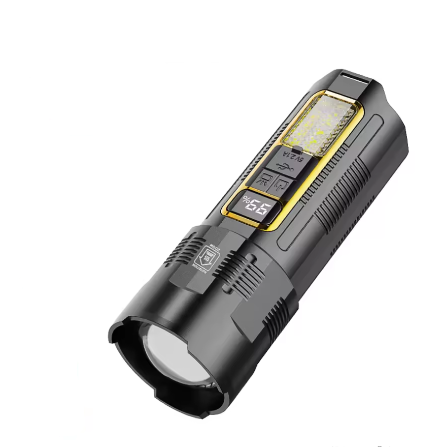 Lampe de Poche Intégrée avec Lumière d'Urgence