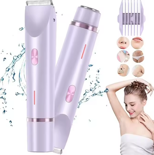 Rasoir Électrique Double Têtes pour Femmes