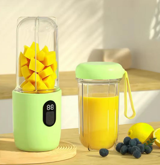 Mixeur Portable 2-en-1 Transformable en Verre