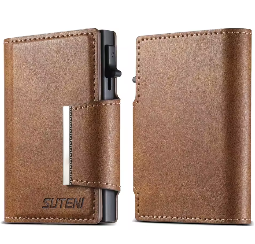 Porte-cartes Pratique en Cuir Élégant