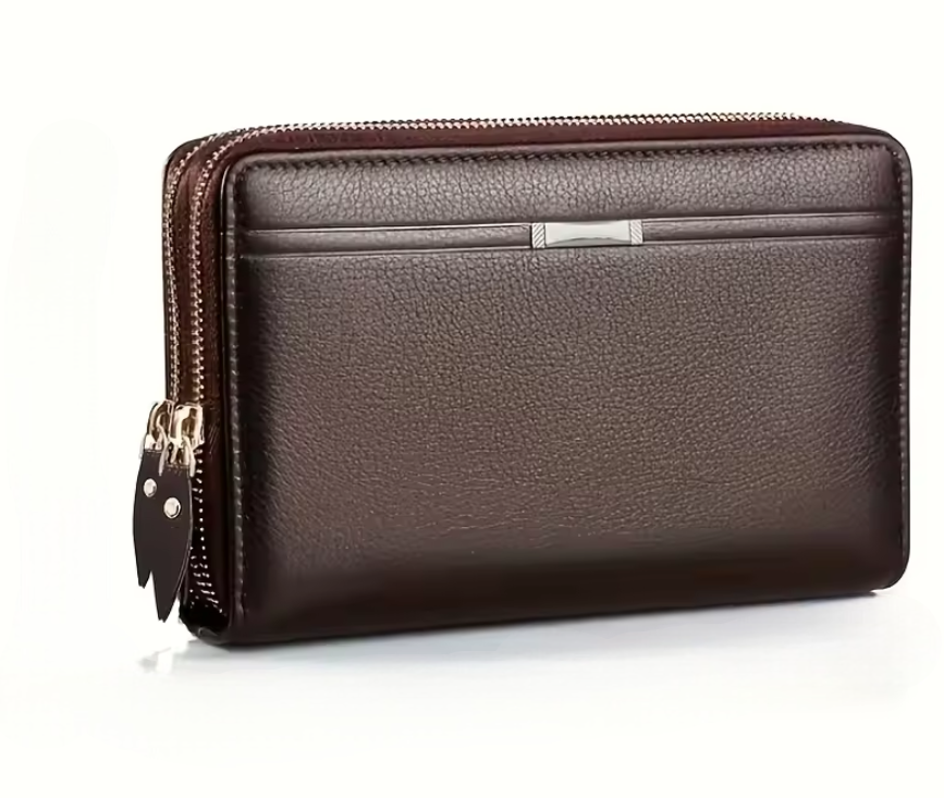 Portefeuille Élégant avec Multiples Compartiments