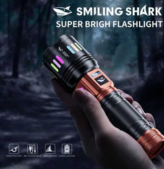 Lampe de Poche Zoomable Rechargeable