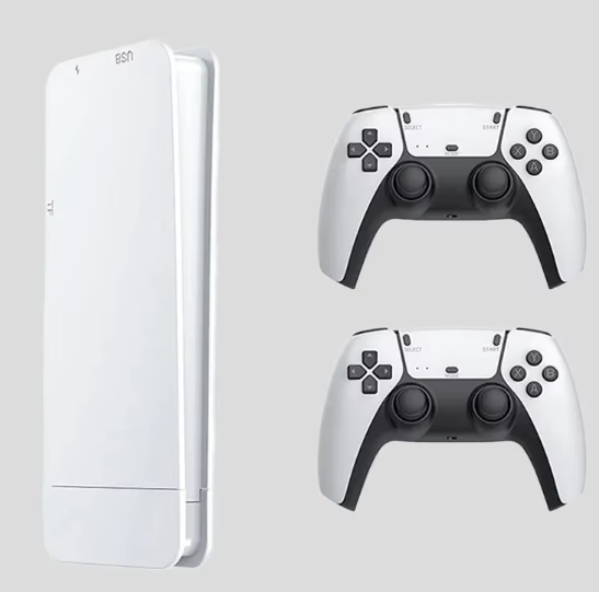 Mini console rétro avec deux manettes