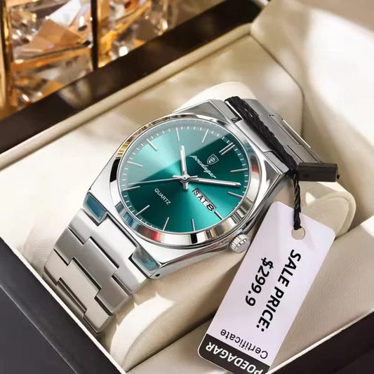 montre de luxe à Quartz pour hommes, nouvelle collection 2024