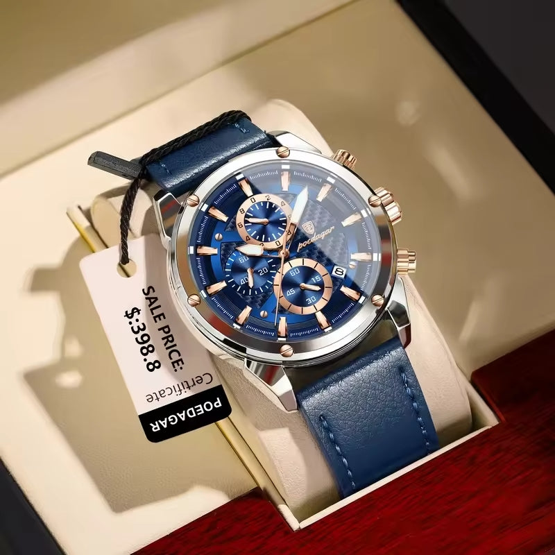 montre de luxe en chronographe pour hommes 2696