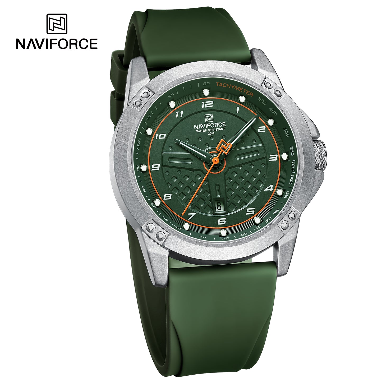 Montre Sportive Étanche avec Bracelet en Silicone Confortable pour Hommes
