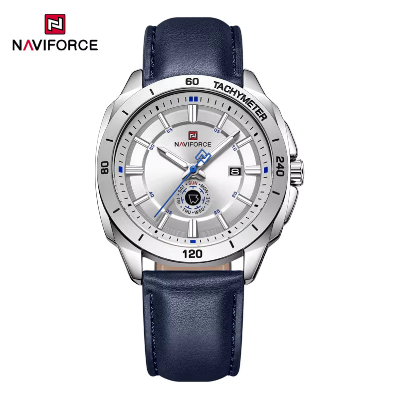 Montre Charmante Intemporelle avec Bracelet en Cuir Raffiné pour Hommes