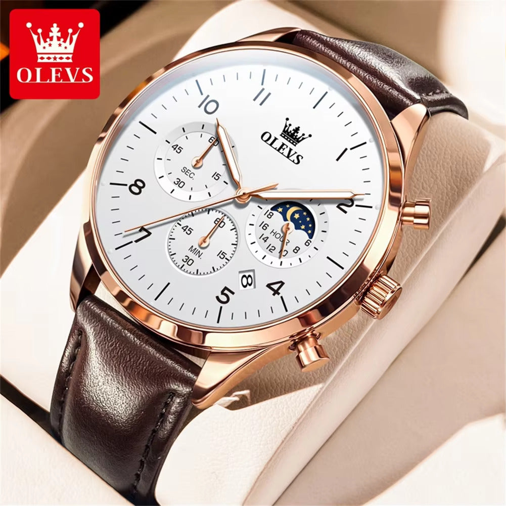 Montre de luxe à Quartz pour Homme 7543