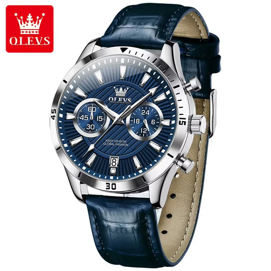 Montre de luxe à quartz pour hommes, nouvelle collection 2024