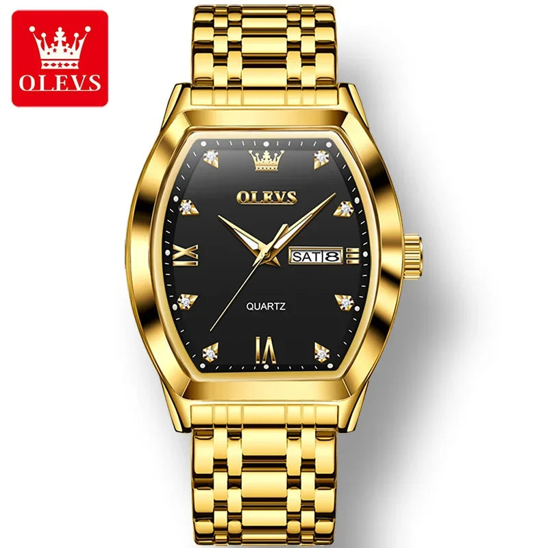 Montre-bracelet d'affaire à quartz pour homme