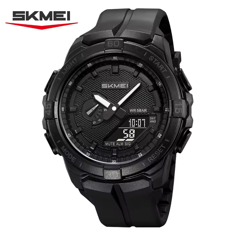 Montre Élégante et Pratique avec Bracelet en Silicone Confortable pour Hommes