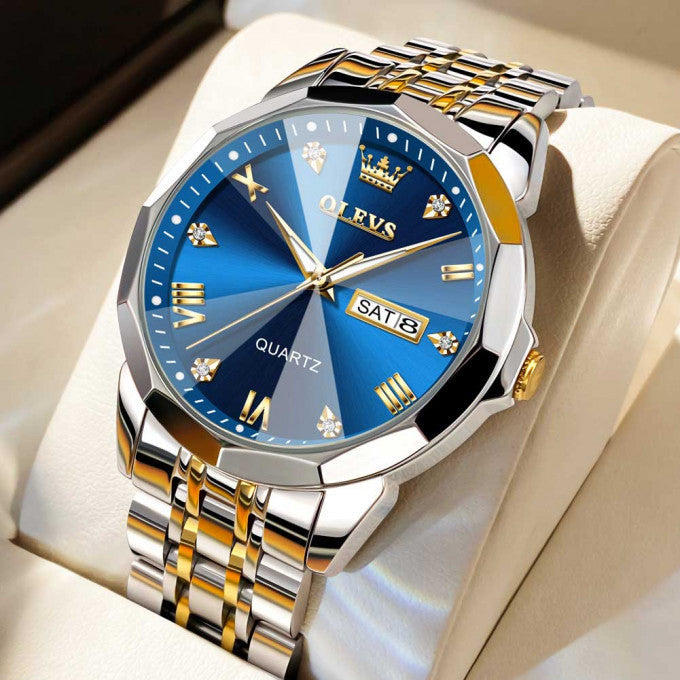 Montre à quartz de luxe pour homme OLEVS