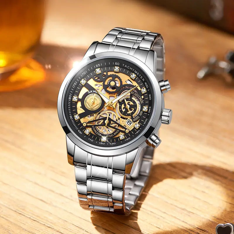 Montre de Luxe Étanche pour Hommes