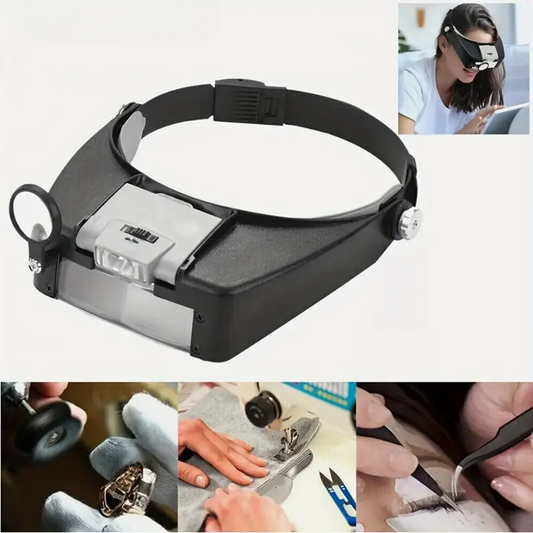 Loupe Frontale Multifonction avec Éclairage LED