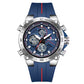 Montre Confortable avec Bracelet en Silicone Souple