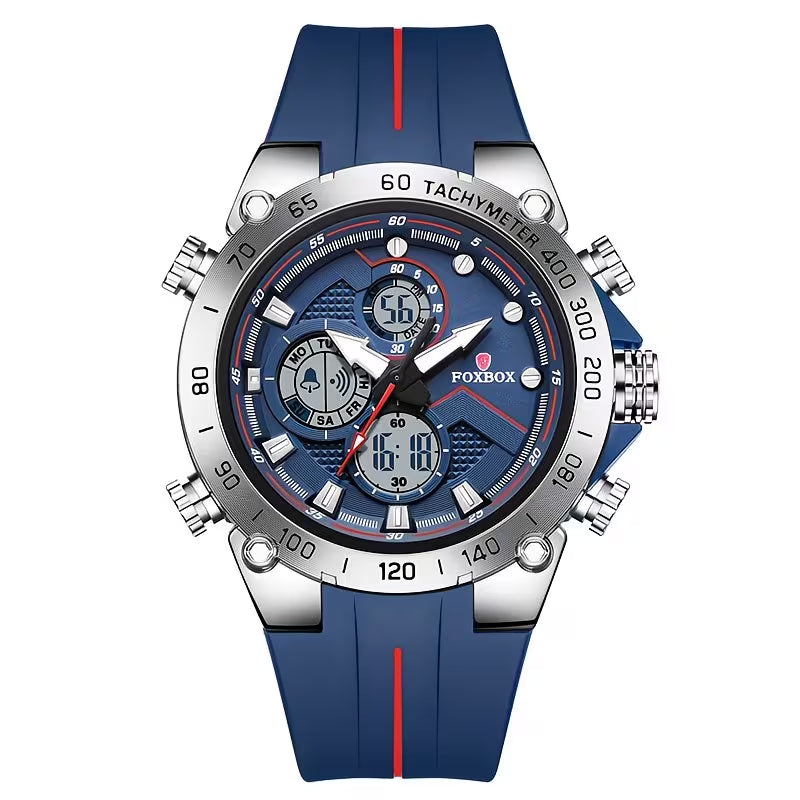 Montre Confortable avec Bracelet en Silicone Souple
