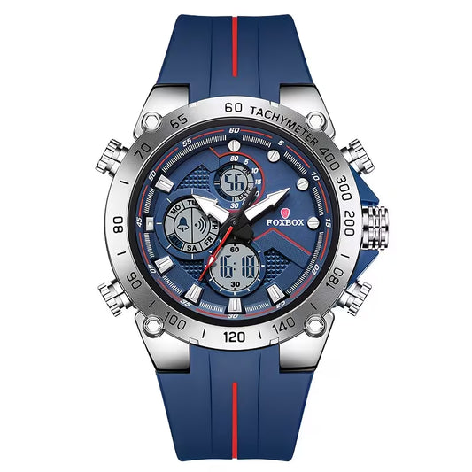 Montre Confortable avec Bracelet en Silicone Souple