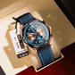 montre de luxe en chronographe pour hommes 7697