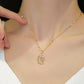 Collier de luxe en acier inoxydable pour femmes 7256