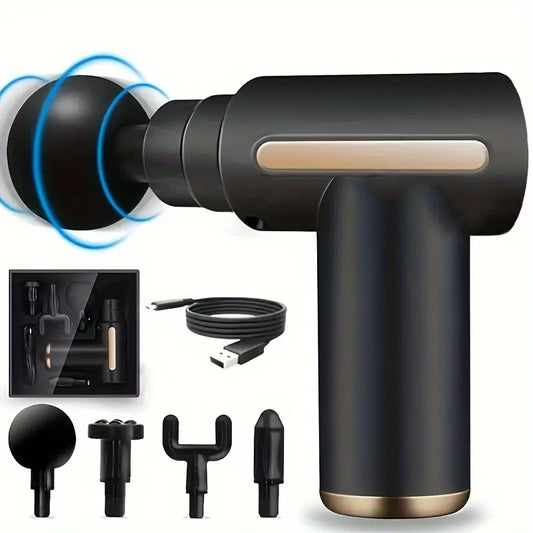 Pistolet de Massage Portable Rechargeable