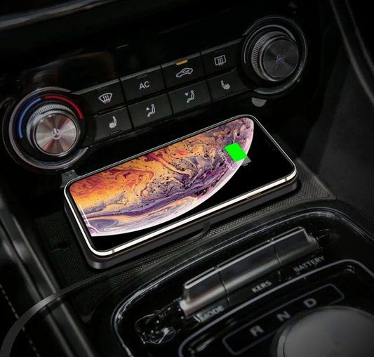 Chargeur sans fil de voiture en silicone antidérapant