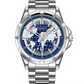 Montre Innovante en Acier d'un Style Durable et Moderne