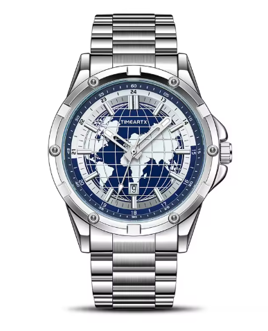 Montre Innovante en Acier d'un Style Durable et Moderne