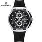 Montre Moderne avec Bracelet en Silicone Confortable