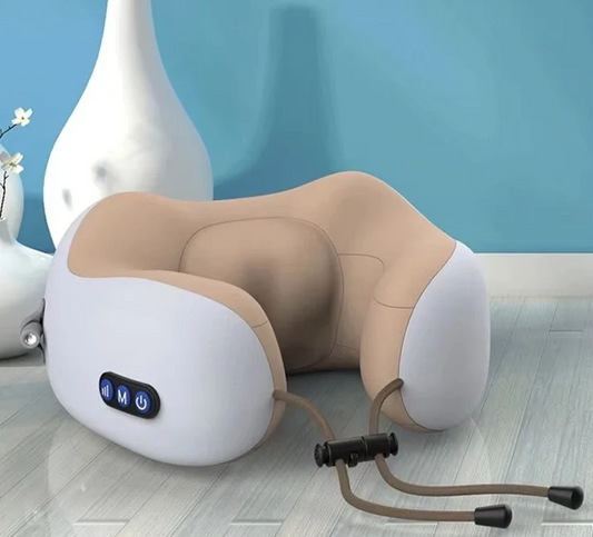 Oreiller Massant Ergonomique Rechargeable