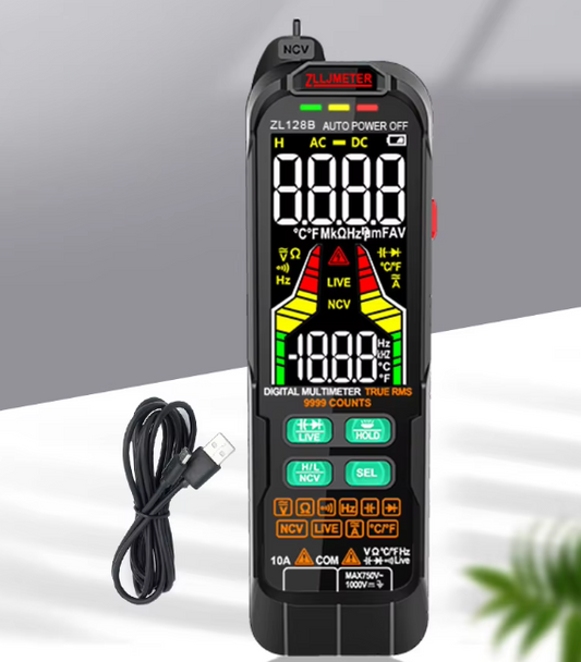 Multimètre Numérique Rechargeable Polyvalent 766824