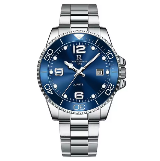 Montre de Luxe avec Bracelet en Acier Inoxydable