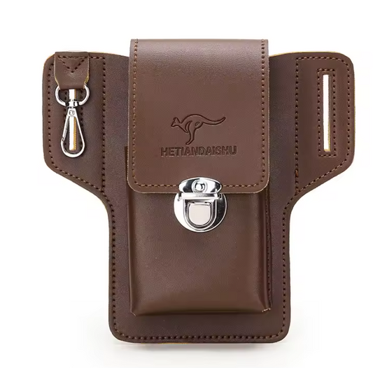 Sac Ceinture en Cuir pour Hommes