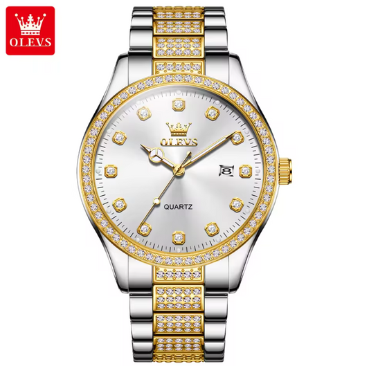 Montre de Luxe en Acier Inoxydable