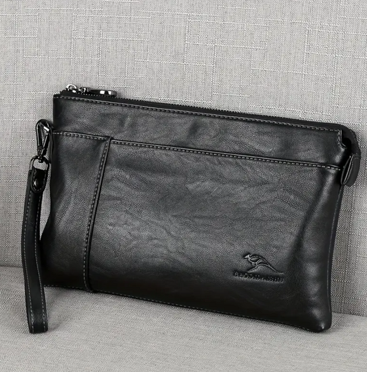 Sac à main en cuir élégant pour hommes