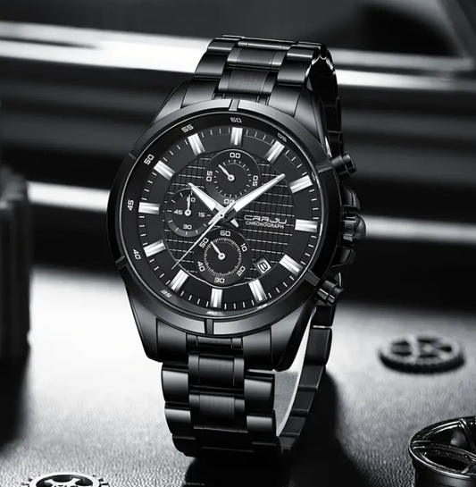 Montre Élégante en Acier Inoxydable