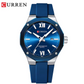 Montre Élégante avec Bracelet en Silicone
