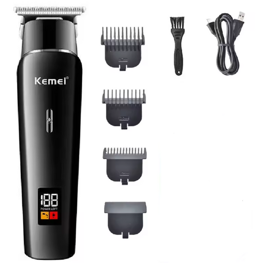 Tondeuse Rechargeable avec Écran LCD