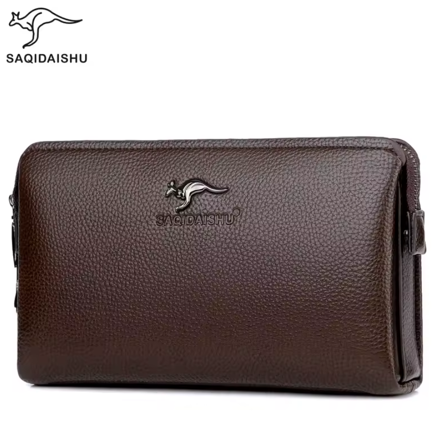Sac à Main Résistant pour Hommes en Cuir
