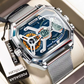 Montre Carrée Élégante Précieuse pour Hommes