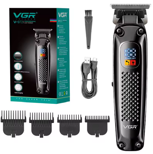 Tondeuse Professionnelle Sans Fil à Écran LCD