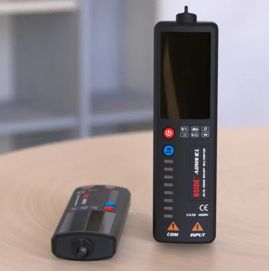 Multimètre Numérique Précis avec Lumière Intégrée